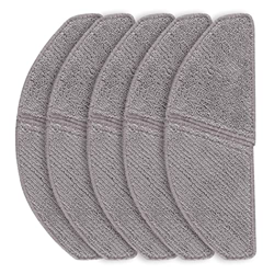 5 piezas de repuesto de paños de microfibra para Midea S8+M7 Pro barrido robot aspirador accesorios en oferta