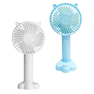 DIKACA Escritorio Mesa Exterior Plástico Dormitorio Escritorio Verano Eléctrico Pequeño Portátil Silencio Interior Hogar Base De Ventilador Refrigerac