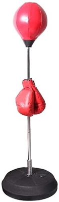 Saco de Boxeo, Adulto niños Bolsa de Boxeo Pelota de Boxeo Pelota de Velocidad Pelota de reacción de Entrenamiento Rejilla de ventilación en el hogar 