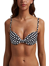 Esprit Mujer Crosby Beach Padded Bra Parte de arriba de bikini, Negro (Black 001), 38B precio