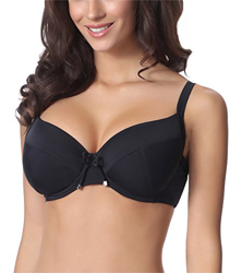 Merry Style Sujetador Parte de Arriba Bikini Top Traje de Baño Mujer P618 (Negro (9240), EU (80 F) = ES (95F)) en oferta