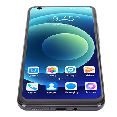 Shanrya Teléfono con SIM Dual, Paquete de teléfono Inteligente 3G con GPS y Estuche para teléfono para Juegos (Enchufe de la UE)