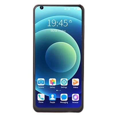 Shanrya Teléfono con SIM Dual, Paquete de teléfono Inteligente 3G con GPS y Estuche para teléfono para Juegos (Enchufe de la UE)
