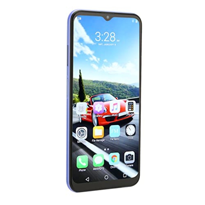 Teléfono Móvil, Smartphones Desbloqueados 21MP y 8MP 4000mAh 6GB y 128BG 6,53 Pulgadas para Empresas (Enchufe UE)