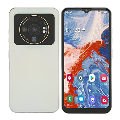 Jectse Teléfono Celular Desbloqueado, 6.5 Pulgadas Full HD 6GB RAM 256GB ROM Teléfono Móvil Dual SIM 4000mAh Teléfono Inteligente Android Desbloqueado