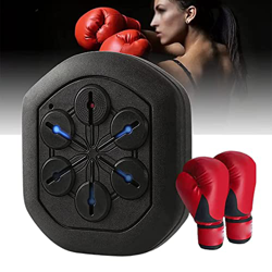 THERES Máquina de Boxeo, Equipo de Entrenamiento de Saco de Boxeo, coordinación de Respuesta de Velocidad de música de colchoneta de Boxeo, máquina de características