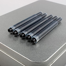 CABULE 30 Uds. Suministros de Tinta Negra Pluma estilográfica Recarga de Tinta Cartucho Oficina Escuela Estudiante papelería Calibre 3,4mm precio