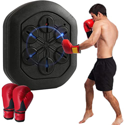 THERES Máquina de Boxeo Inteligente electrónica, Equipo de Entrenamiento de Saco de Boxeo para práctica de Boxeo, probador de Fuerza de Equipo con mús características