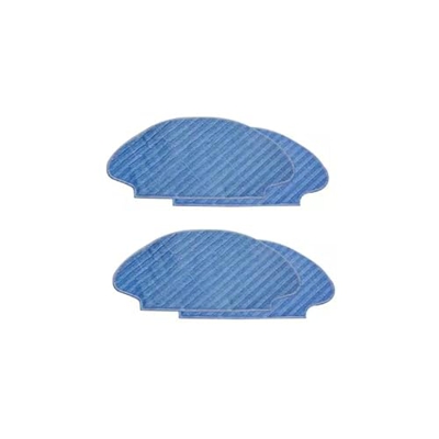 LILYY Trapos de Trapo de trapeador de Tanque de Agua Robot, for repuestos de aspiradora robótica MEDION 1906 (Color : Dark Khaki)