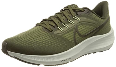 Nike Air Zoom Pegasus 39, Sneaker Hombre, Cargo Khaki/Sequoia-Pilgrim-Honeydew, 46 EU