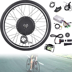 PCFORM Kit de Rueda de Bicicleta Eléctrica 48V 1000W 20"/ 24" / 26"/27.5" / 28"/ 29" / 700C Rueda Delantera/Rueda Trasera con Pantalla LCD Kit de Moto precio