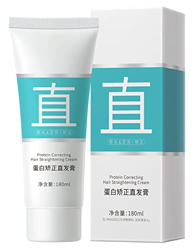 2023 New Protein Correcting Hair Straightening Cream,Silk & Gloss Hair Straightening Cream - Nourishing Fast Smoothing Collagen Hair Straightener Crea características