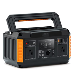 Centrale électrique portable, batterie au lithium mobile solaire de 500 W, puissance de panne de courant élevée, avec prises CA/CC/USB/PD 65 W, généra características