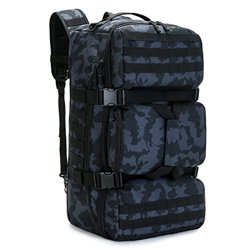 DFFHH Mochila Táctica Militar Mochila de Senderismo 60L Grande Mochila Mollé Impermeable Al Aire Libre Hombres Cámping Mochila para Caza Senderismo Pe precio