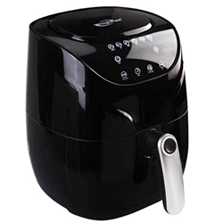 Freidora de aire eléctrica sin aceite, freidoras eléctricas de 2 cuartos de galón con cestas, controles digitales, horno tostador, comida frita, freid precio