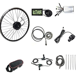PCFORM Kit De Conversión De Rueda Delantera E-Bike 20"/24"/26"/27.5"/28"/29"/700c Kit De Conversión De Neumático De Bicicleta Ebike,Bicicleta Eléctric precio