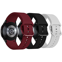 Galaxy Watch 4 Correa - 20 mm Silicona Correa para Samsung Galaxy Watch 4 40mm 44m/Galaxy Watch 4 Classic 46mm 42mm, Pulsera de Repuesto para Samsung  en oferta