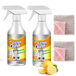 Hbk All Purpose Kitchen Cleaner,Easy Off Kitchen Degreaser,All-Purpose Foaming Heavy Oil Stain Cleaner,Rinse Free Heavy Duty Degreaser Cleaner For Stu características