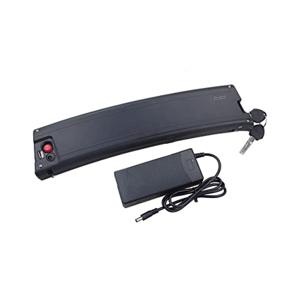 HJGHY Batería Ebike 36V 9.6Ah Batería de Bicicleta eléctrica de Forma Curva Batería de Iones de Litio de Estilo doblado para batería de Tubo descenden