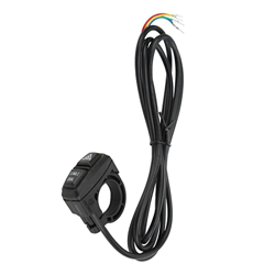 Interruptor eléctrico de la luz de la bicicleta, operación simple doble bloqueo automático resistente al desgaste interruptor eléctrico de la biciclet precio