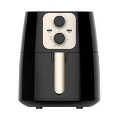 Freidoras Freidora De Aire De 4,5 L para El Hogar Perilla Mecánica Inteligente para El Hogar Freidora Eléctrica Sin Aceite Multifuncional Máquina De P en oferta
