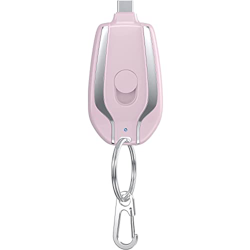 1500mAh Mini Power Emergency Pod Keyring|Ultracompacto externo de carga rápida Power Bank Battery Pack|Llavero Cargador de teléfono celular|Carga rápi características