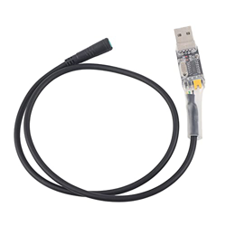 mumisuto Cable de programación para Motor Medio, Cable de programación USB para Motor de Bicicleta eléctrica Compatible con BAFANG BBS01 BBS02 BBS03 B características