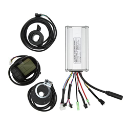 Kit de conversión de bicicleta eléctrica confiable 22A Clear Date Sensible bicicleta controlador de onda cuadrada con panel LCD5 para motor de bicicle precio