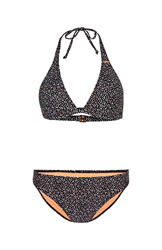 O'NEILL Marga-Rita Fixed Set Bikini, Mujer, 39011 Black Ao, Regular precio