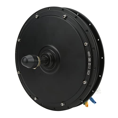 Motor de tracción trasera de bicicleta eléctrica Universal sin escobillas de aleación de aluminio Motor de rueda trasera para trabajo de bricolaje