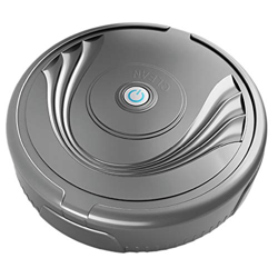 Jojomino Robot aspirador, barredora inteligente hogar barrido robot delgado silencioso para piso de madera dura alfombra azulejo pelo de mascotas, neg en oferta