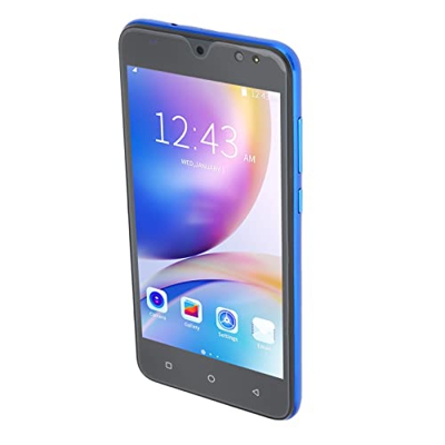 CCGL Teléfono Móvil, Pantalla FHD 100-240V 16GB ROM Dual Dual Standby 3G Smartphone 2GB RAM para Adultos (Enchufe de la UE)