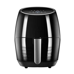 Pantalla táctil Inteligente Freidora de Aire de Gran Capacidad Freidora eléctrica Multifuncional sin Aceite para el hogar (Color : A) características