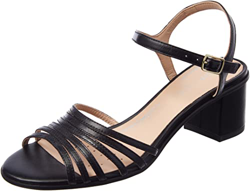 Geox D Aurely 50 D, Sandalias para Mujer, Negro (Black), 36.5 EU en oferta