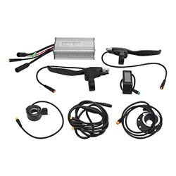Wnesy Controlador de Motor Eléctrico KT 22A, Kit de Controlador de Motor Eléctrico Potente de Disipación de Calor de 36V/48V 500W DIY para Bicicleta E en oferta