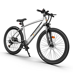Ado D30C 27,5 Pulgadas, Bicicleta eléctrica de montaña, 25 km/h, Bicicleta con Horquilla de suspensión, batería de 36 V 10,4 Ah, Motor de 250 W, Shima en oferta