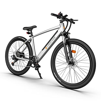 Ado D30C 27,5 Pulgadas, Bicicleta eléctrica de montaña, 25 km/h, Bicicleta con Horquilla de suspensión, batería de 36 V 10,4 Ah, Motor de 250 W, Shima