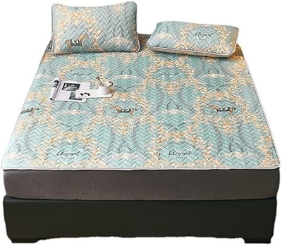 Natural Latex Air Conditioning Seat Digital Printing Latex Cool Pad Ice Silk Cool Pad Upholstery Three (Size : 1.8m) zhaoyuefa (Size : 1.5M)