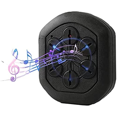 MIJIE Máquina de Boxeo con Objetivo de Pared de Boxeo electrónico, Equipo de Boxeo de música Inteligente, coordinación y reacción Mano-Ojo de Velocida