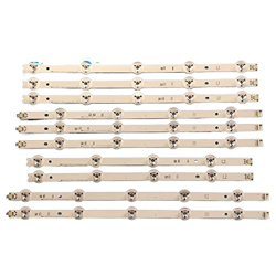 FREPEG Tira de LED for iluminación Trasera de 10 Piezas for TV de 42"V14 Slim DRT Rev0.6 6916L 1682A 1684A 1683B 1685B LC420DUH PG F1 42LY970H 42LB700 precio