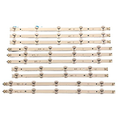 FREPEG Tira de LED for iluminación Trasera de 10 Piezas for TV de 42"V14 Slim DRT Rev0.6 6916L 1682A 1684A 1683B 1685B LC420DUH PG F1 42LY970H 42LB700