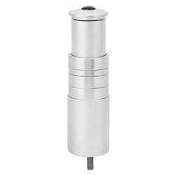 Raguso Extensor de Tubos de Horquilla Delantera de Bicicleta, Dispositivo de Aumento de Bicicleta Accesorio para Exteriores(Plata) en oferta