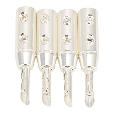 Tuore Conector Tipo Banana BFA, BA1417 Conector Tipo Banana BFA en Zigzag Latón para Receptor AV