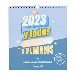 Mr. Wonderful - Calendario de Pared - Rasca-Rasca - 2023 y todos tus sueños y planazos. en oferta