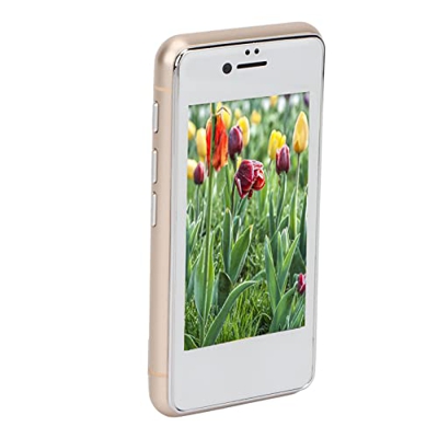 Super Mini Smartphone, 3G Net Desbloqueado Android Teléfono Móvil con Reconocimiento Facial, 1GB RAM 8GB ROM, 2.5in Pantalla Táctil Quad Core Dual SIM