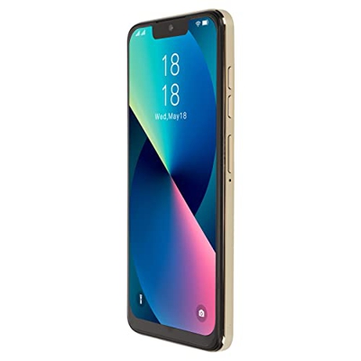 FOTABPYTI Teléfono Inteligente de 6.2 Pulgadas, AI 8MP y 16MP Teléfono Celular con Administración de Batería de Diez Núcleos con Adaptador para Uso Di