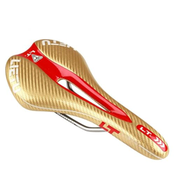 FIAWAX Asiento de Bicicleta MTB Road Mountain Bike Saddle Triatlón BMX Ciclo de Choque Ciclo de amortiguadores Accesorios de Ciclismo de patrón de Car en oferta