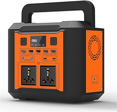 XINDONG Estación de energía portátil 300W 110V 220V Estación de energía 80000mAh Múltiple AC/DC/USB/Tipo C Salida Batería de Respaldo de Emergencia Fá