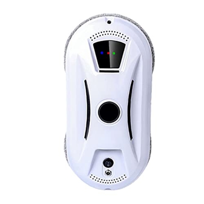 RESKIU Robot de Limpieza de Ventanas Robot Limpiador de Ventanas eléctrico de Alta succión Robot Aspirador de Control Remoto anticaída for Ventanas, A