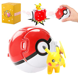 Poké Ball, Pokeballs con Figura, Juegos Bola Pokemone, Figura de Acción de Bola Juguete para Niños Niñas o Regalos de Cumpleaños para Niños 3 4 5 6 7  precio